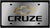 Chevy, Cruze, Chrome, Logo Plate, Stainless Steel