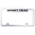 Ford, SportTrac, Chrome, License Plate Frame, Stainless Steel