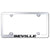 Cadillac, Seville, Chrome, License Plate Frame, Stainless Steel