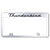 Ford, Thunderbird, Chrome, License Plate Frame, Stainless Steel