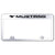 Ford, Mustang, Chrome, License Plate Frame, Stainless Steel
