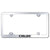 Chevy, Cruze, Chrome, License Plate Frame, Stainless Steel