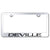 Cadillac, Deville, Chrome, License Plate Frame, Stainless Steel