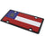 Georgia State Flag License plate (Black)