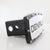 GMC Denali Logo Billet Tow Hitch Cover (Black Trim on Chrome)