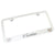 Cadillac Dual Logo License Plate Frame (Chrome) - Custom Werks