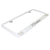 Cadillac Dual Logo License Plate Frame (Chrome) - Custom Werks