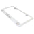 Cadillac Dual Logo License Plate Frame (Chrome) - Custom Werks