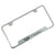 Cadillac New Logo Cut Out License Plate Frame (Chrome) - Custom Werks