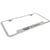 Cadillac New Logo Cut Out License Plate Frame (Chrome) - Custom Werks