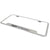 Cadillac New Logo Cut Out License Plate Frame (Chrome) - Custom Werks