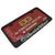 Cadillac 3D Premier License Plate Frame (Chrome on Black) - Custom Werks
